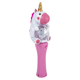 Light Up Unicorn Themed Spinning Wand For Kids
